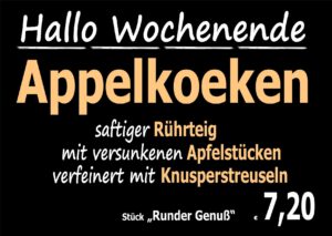 Zum Wochenende