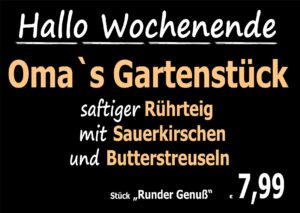 Zum Wochenende