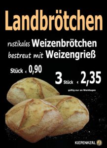 Brötchen des Monats November