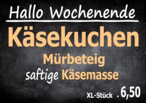 Zum Wochenende
