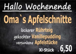 Zum Wochenende